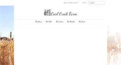 Desktop Screenshot of cecilcreekfarm.com
